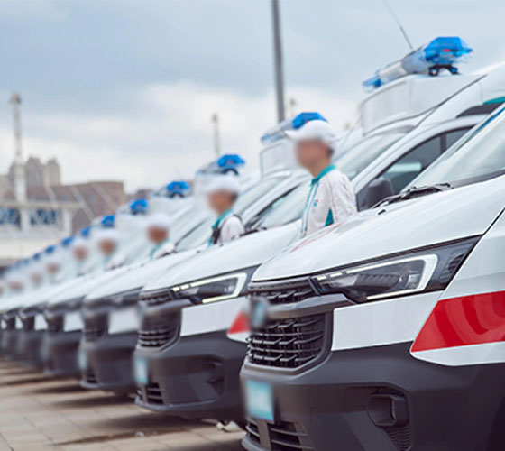 清河县服务车队展示